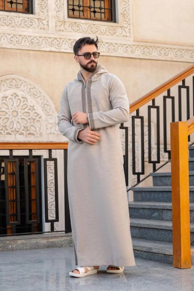 ثوب مغربي شتوي فاخر