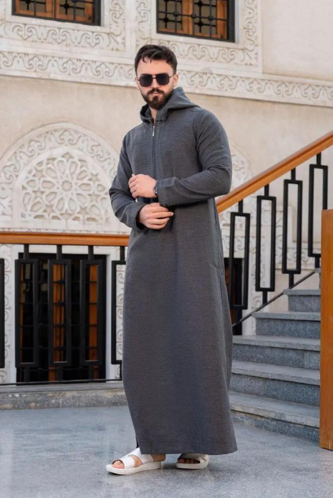 ثوب مغربي شتوي فاخر