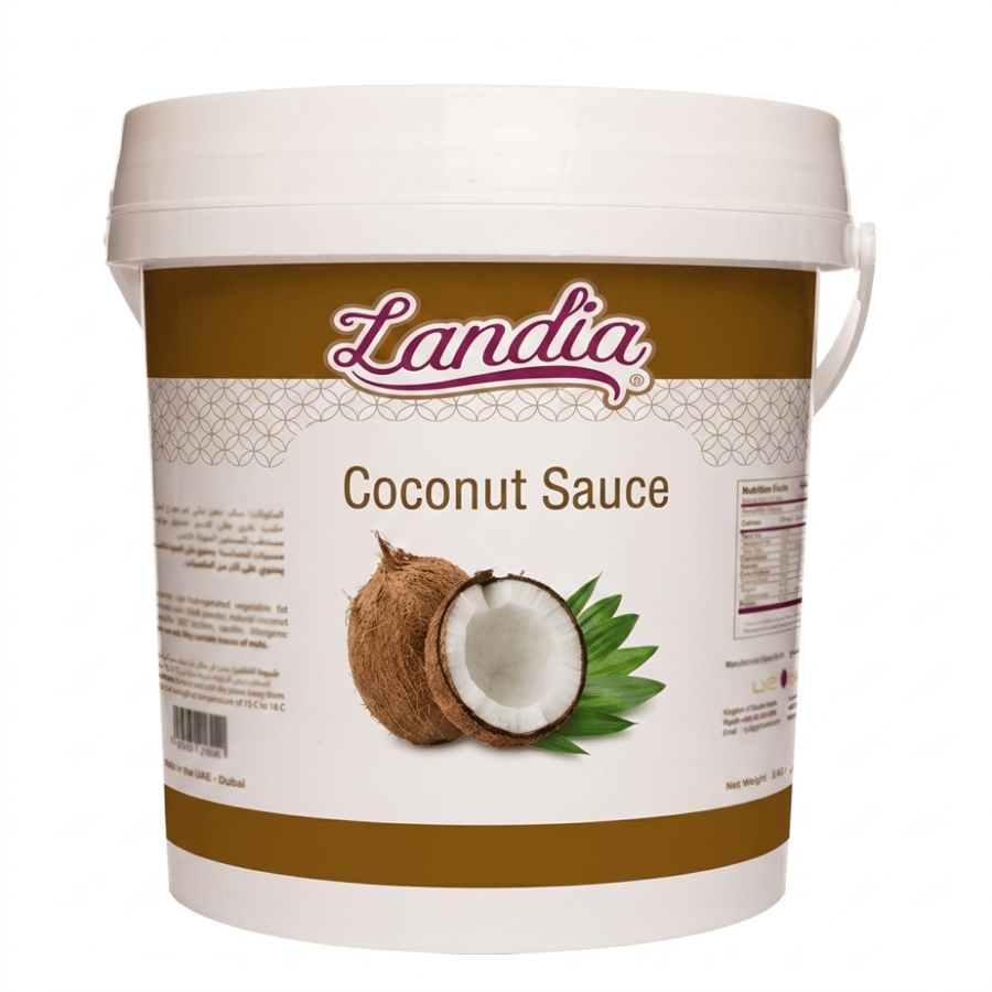 سبانش لاتيه قهوة مختصة بستاشيو صوص  sauce coconut مشروبات حارة وباردة