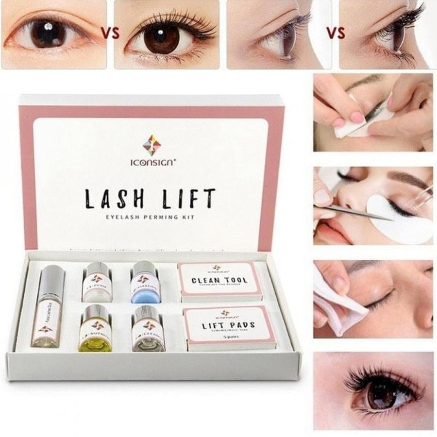 لاش لفت أداة لرفع وبرم الرموش بالمنزل iconsign Lash Lift