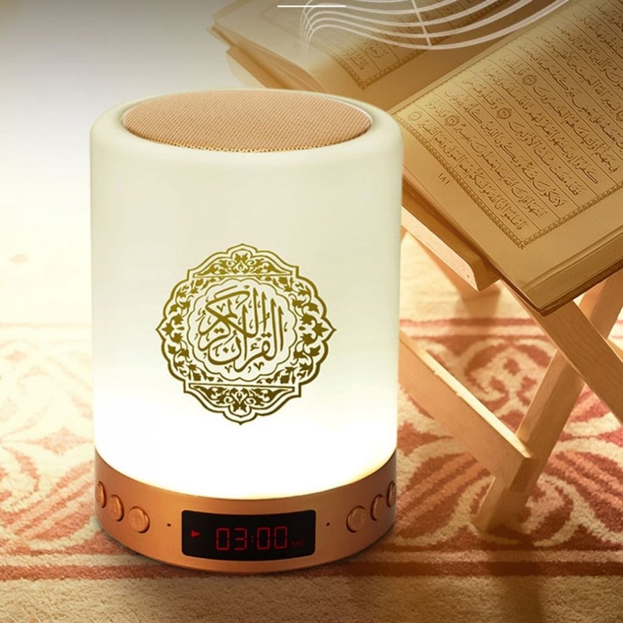سماعة القرآن المضيئة SQ-112 تدعم التحكم بالتطبيق والبلوتوث - ماركة زاد المسلم