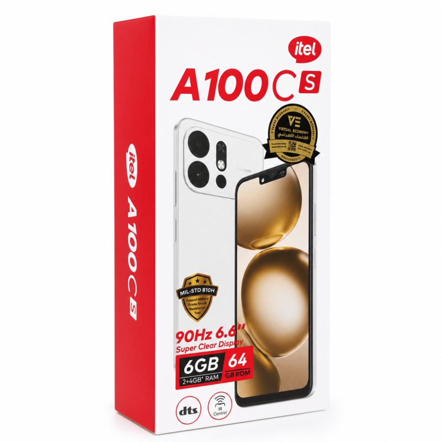 ايتل A100C S، هاتف ذكي، 64 قيقا، 6 قيقا رام