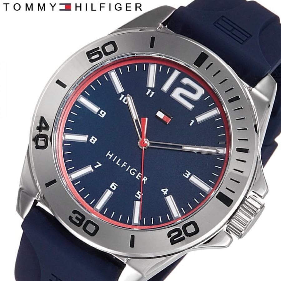 ساعه رجاليه Tommy Hilfiger ربل