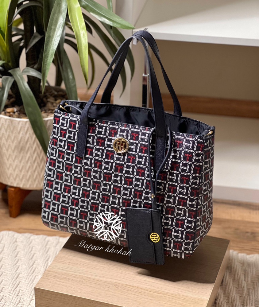 حقيبة Tommy Hilfiger مع كارد هولدر
