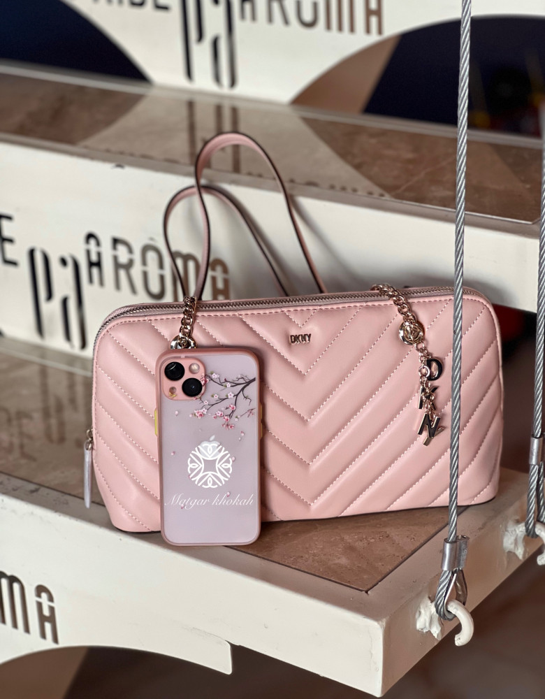 Dockini bag medium size (pink)