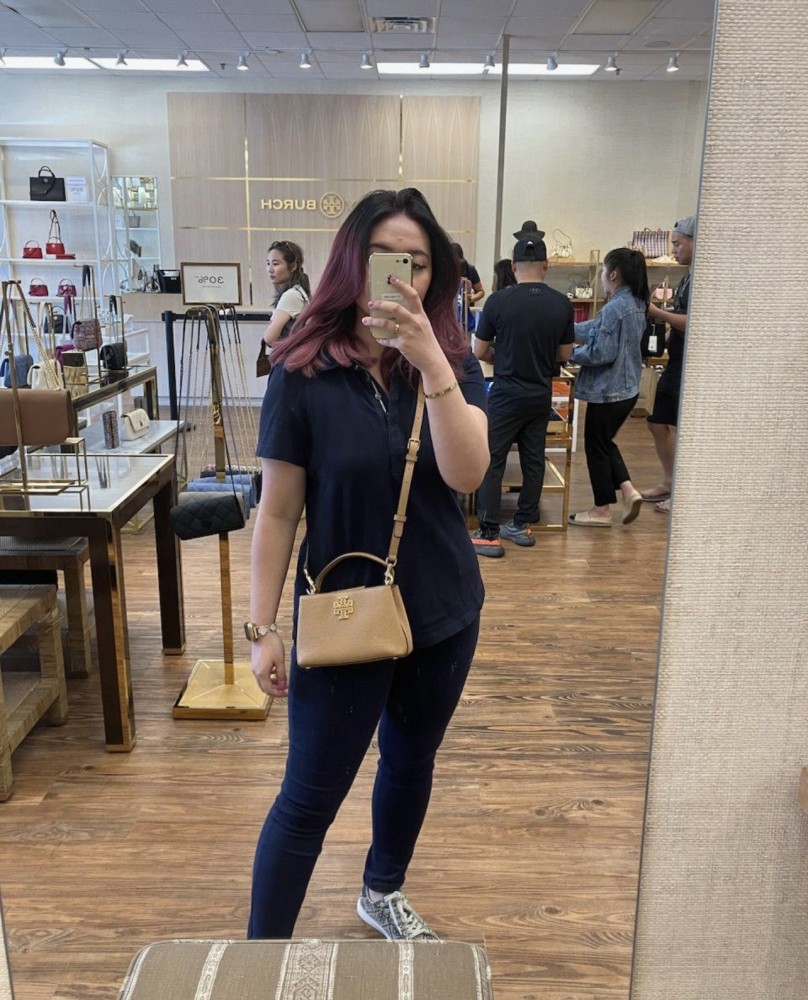 Tory Burch small camel bag