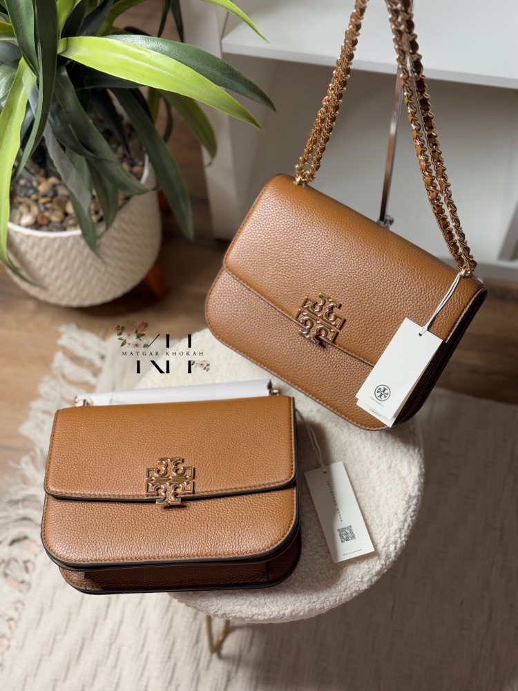 حقيبة tory burch  بني