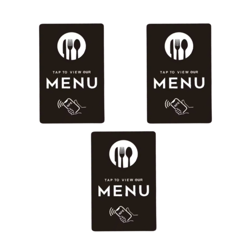 Menu card