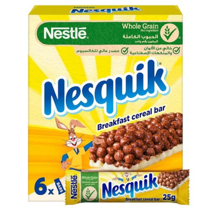 نسكويك بسكوت بار بالشوكلاتة 6*25G