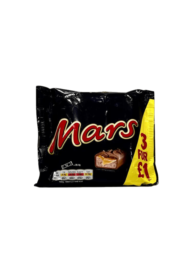 شوكولاتة مارس 3*39.4g مستورد