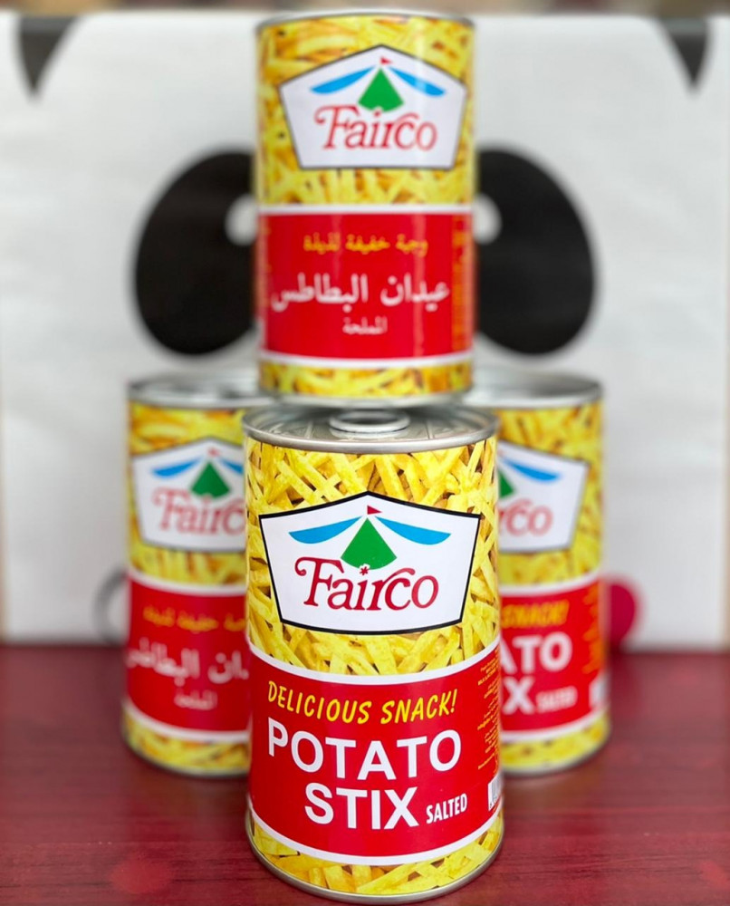 علب فاركو عيدان البطاطس المملحة {4 علب*45g} عرض خاص