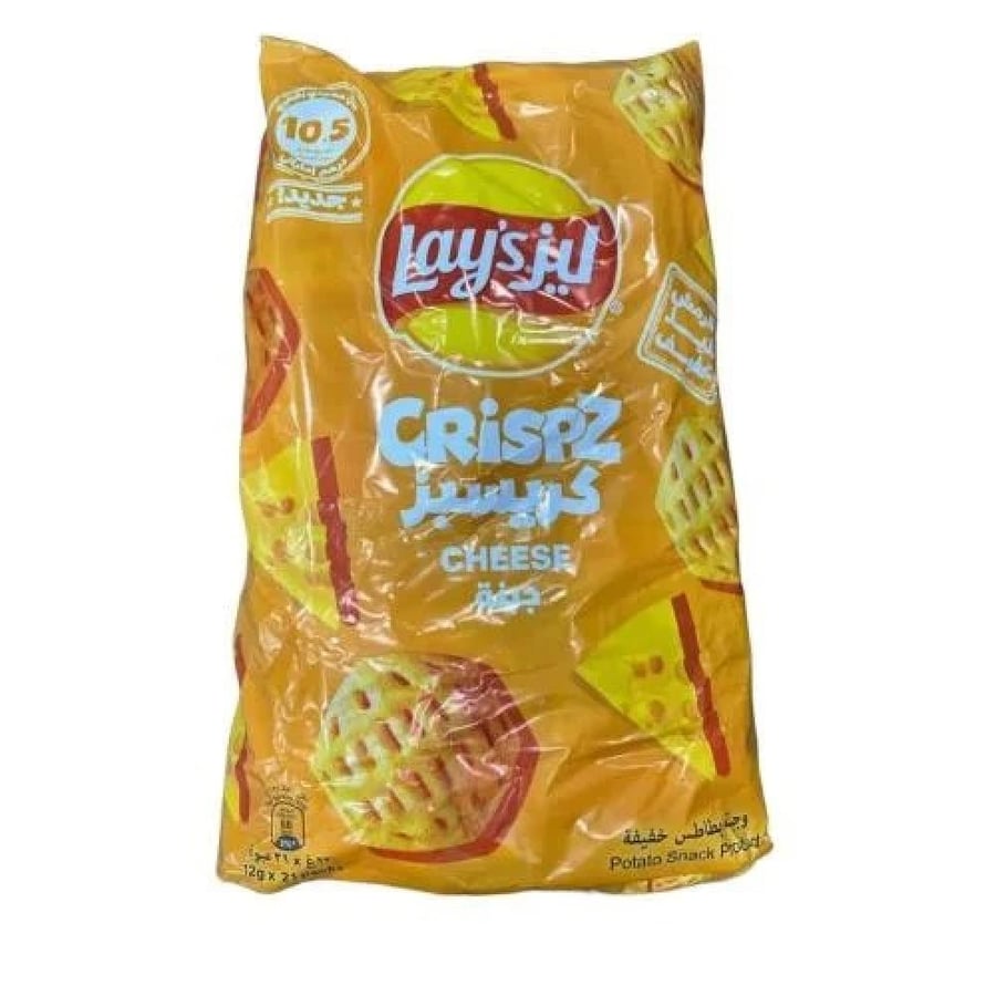 ليز كريسبيز بنكهة الجبن 12*21g