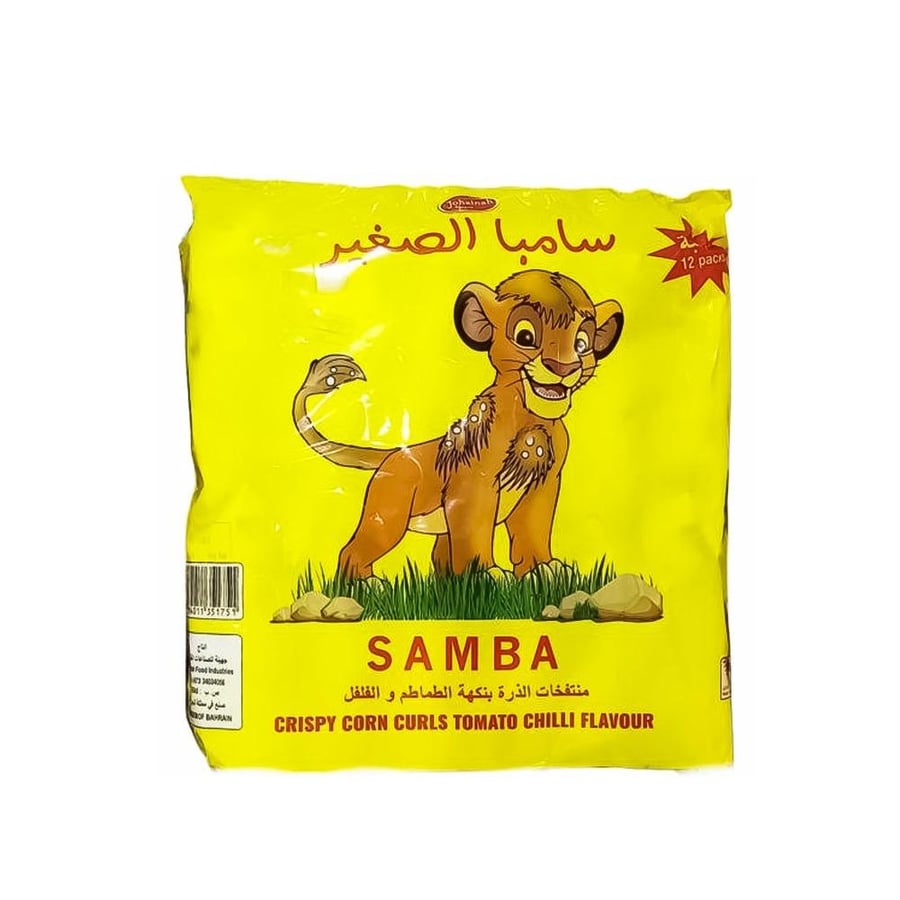 جهينة سامبا الصغير طماطم وفلفل 12*18G