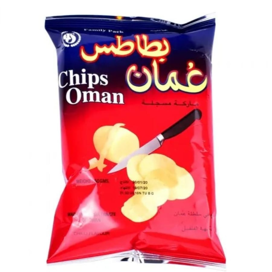 بطاطس عمان نكهة الفلفل 50G
