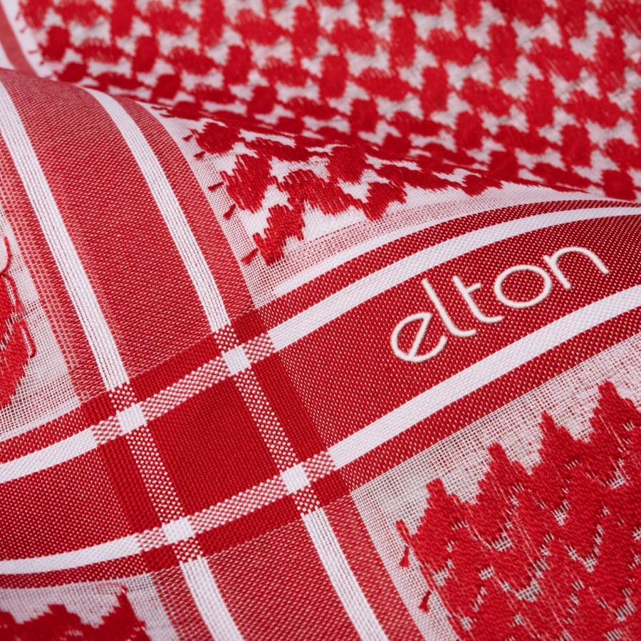 شماغ elton  الأحمر
