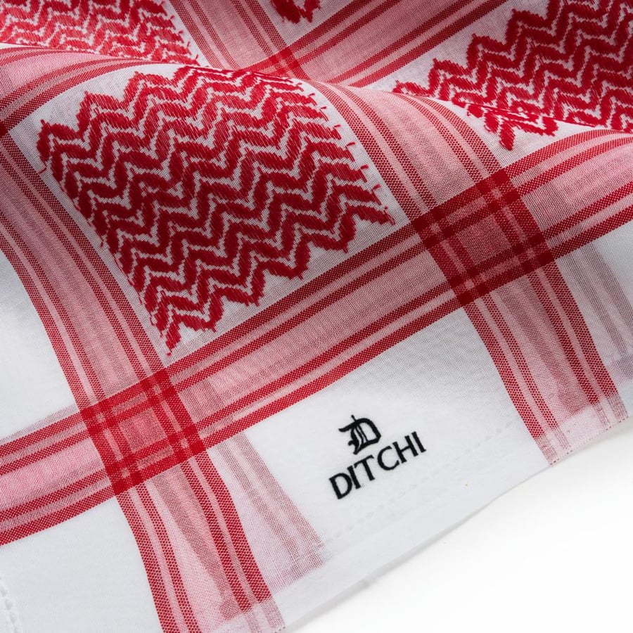 شماغ DITCHI  الأحمر