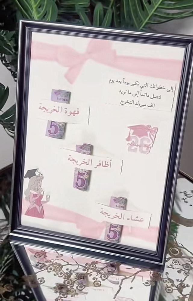 لوحة اهداء للمواجيب ( برواز
