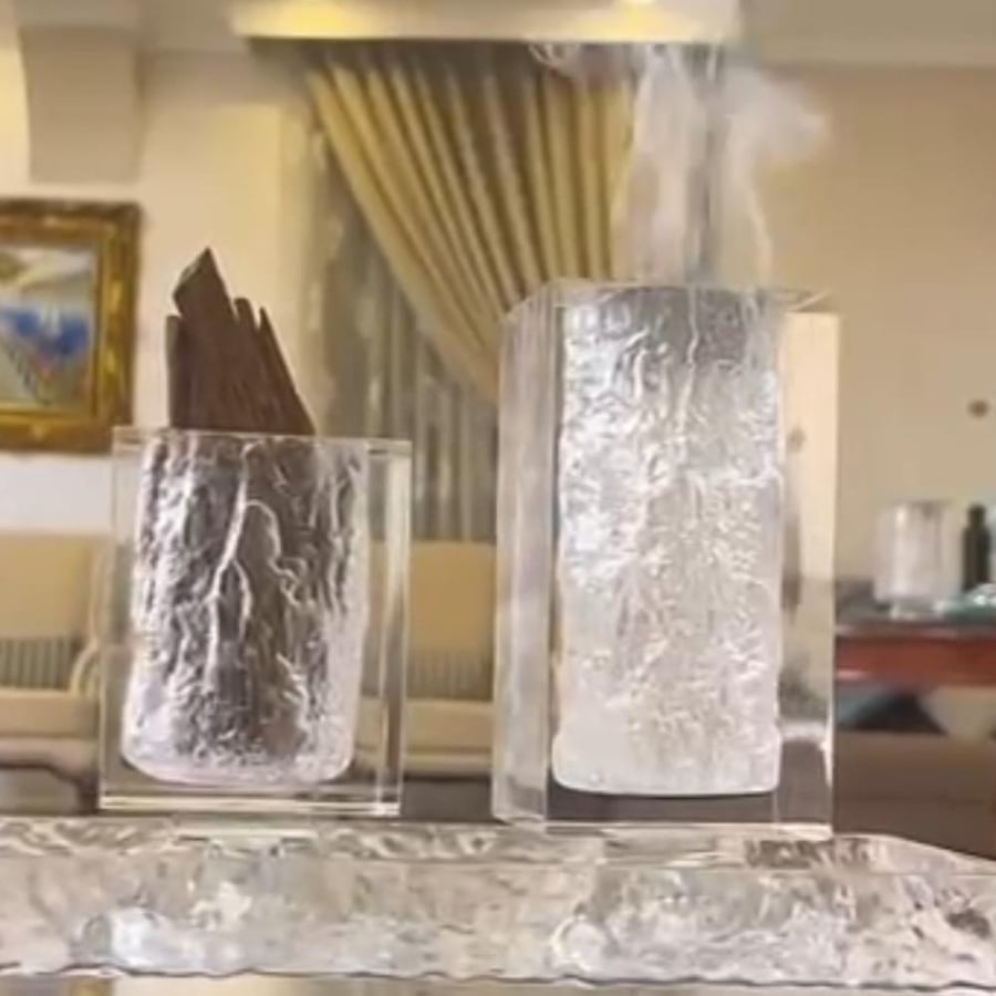 مبخره ثلجيه وحامل عود