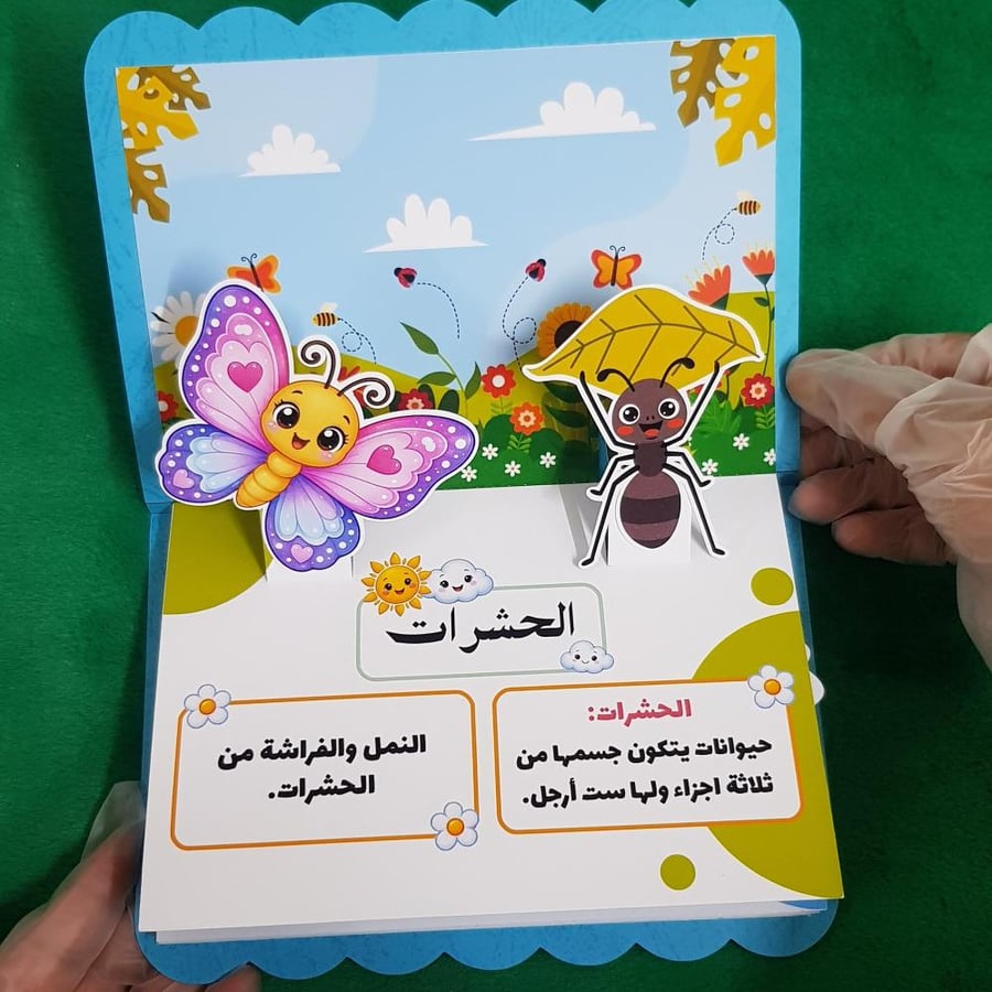 مطوية انواع الحيوانات صف اولي