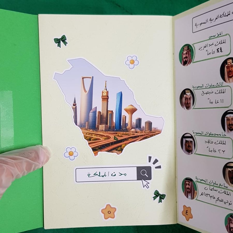 مطوية المجلة الوطنية صف ثالث