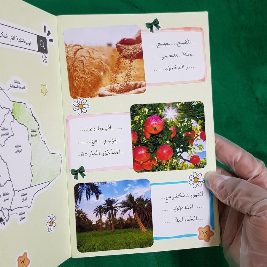 مطوية المجلة الوطنية صف ثالث