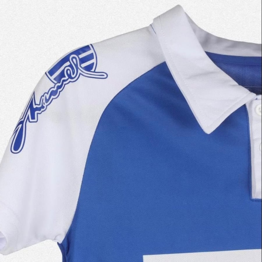 طقم الهلال Art أزرق كلاسيك كم طويل