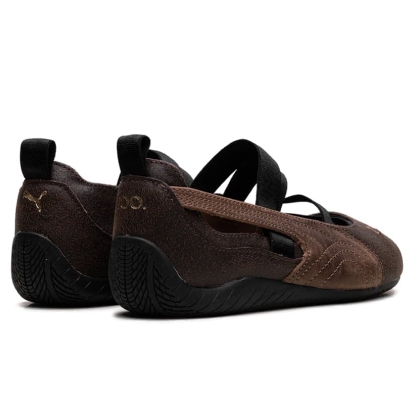 Puma speedcat Ballet VOO Dark Chocolate & Hot Coffe بوما باليت دارك شوكليت (سوبر ماستر)