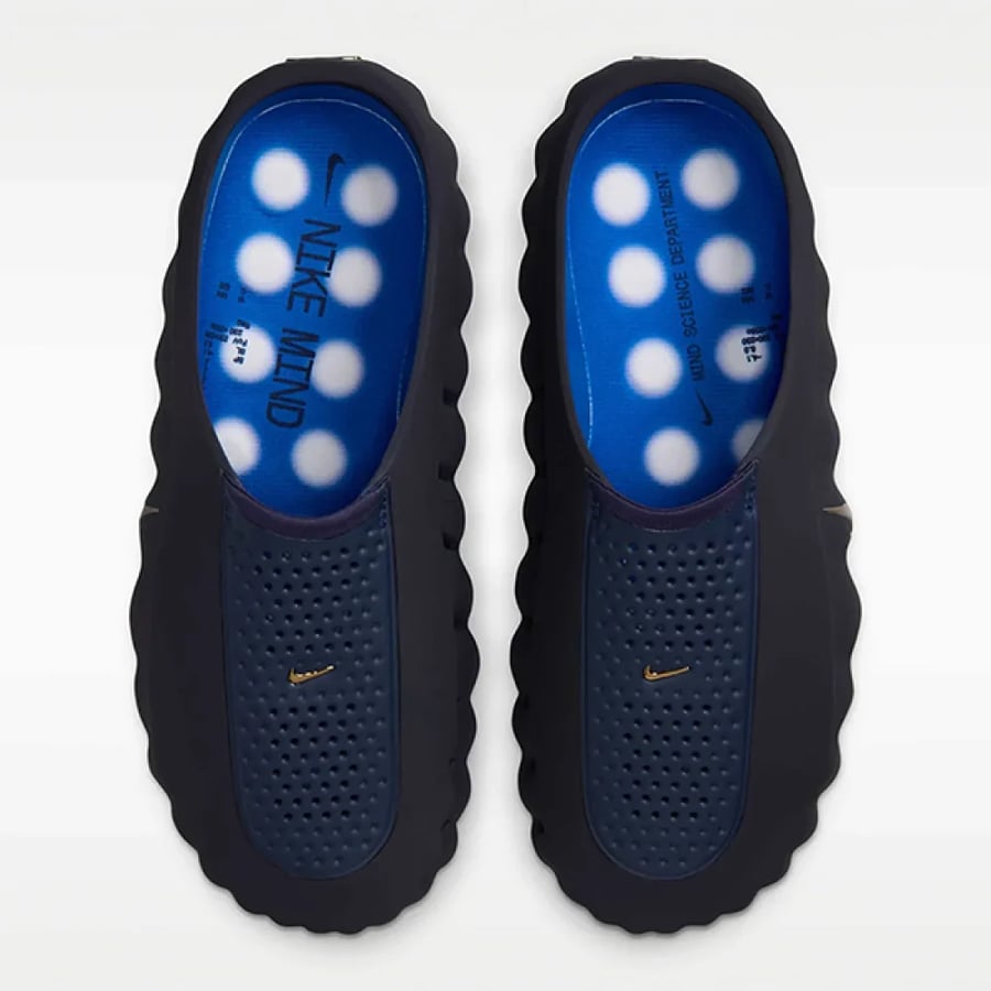 سليبر نايك مايند 001 اسود وازرق نيلي - Nike Mind 001 RED