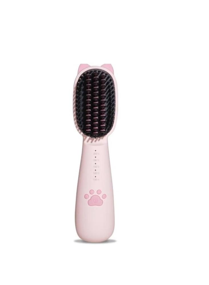 Hair Beaker hairbrush for styling, thermal, pink