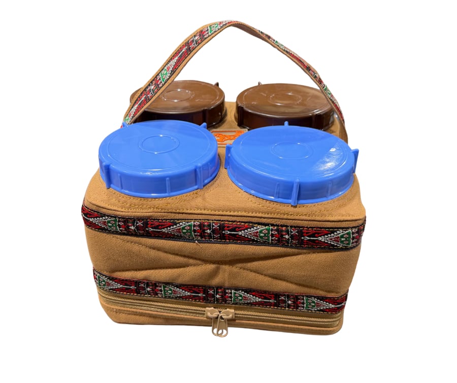 Bag of jars, containers, jars