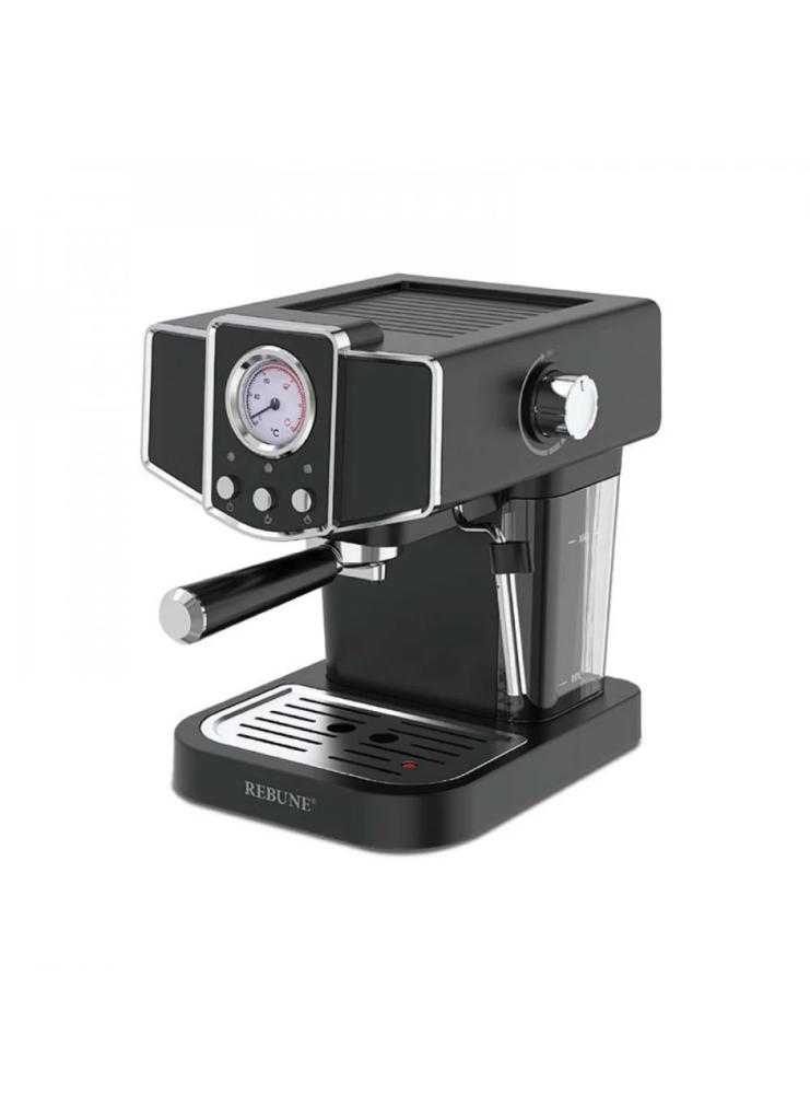 ماكينة اسبريسو ريبون 1050 واط 1.2 لتر - 15 بار - أسود - RE-6-038