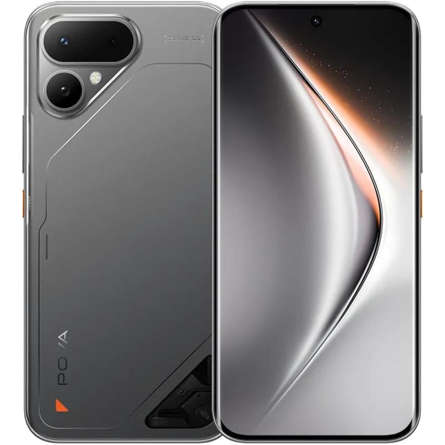 بطارية عملاقة 8000 ملي امبير وشحن 45 واط في Tecno Pova Curve 2