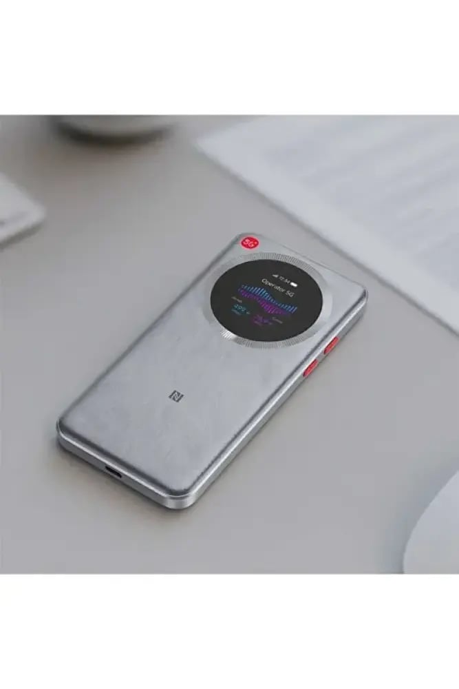 راوتر واي فاي متنقل زد تي إي U30 Pro الجيل الخامس 5G وواي فاي 6 - رمادي
