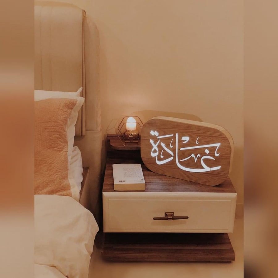 ديكور مضيء