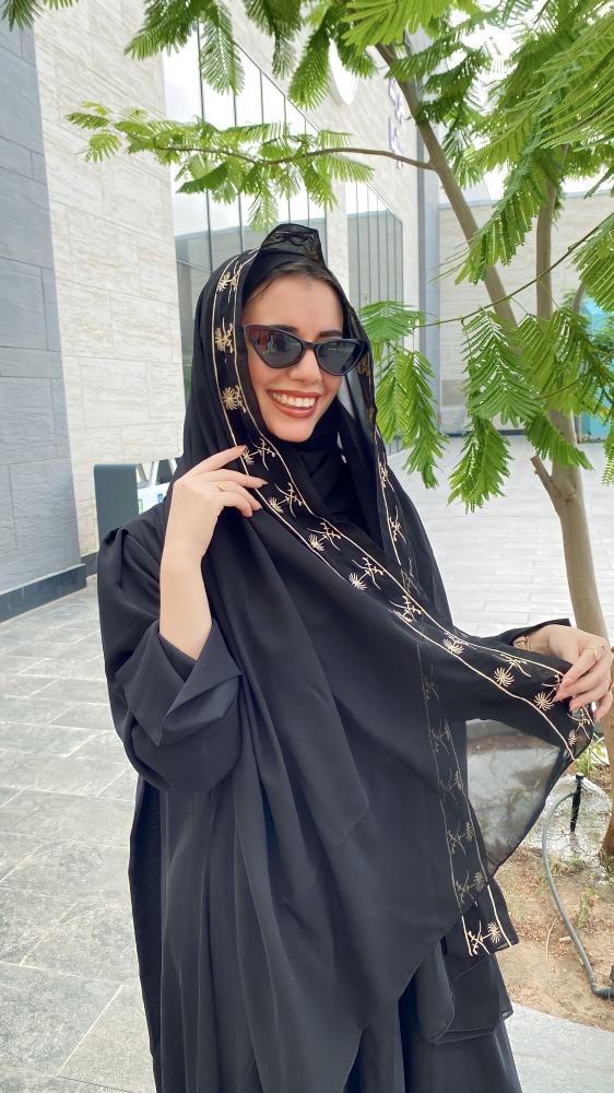 طرحة سيفين ونخلة