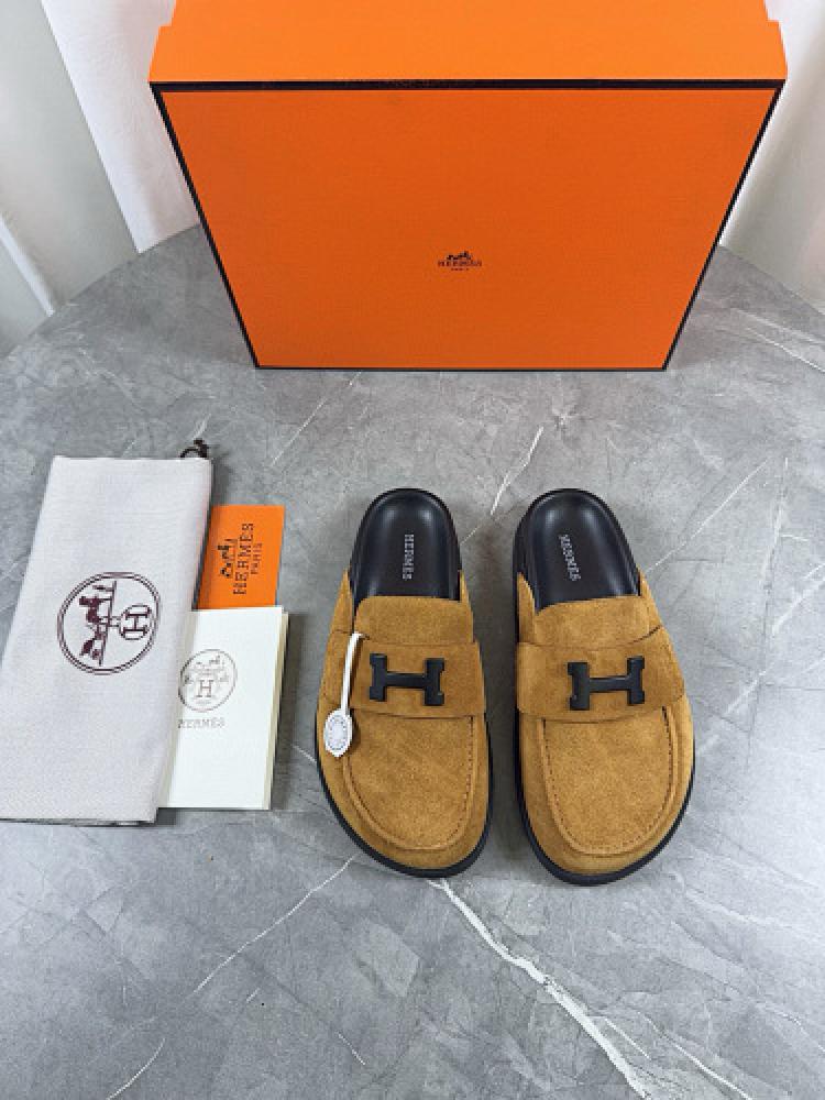 نعال هيرمس Hermès Chypre Suede