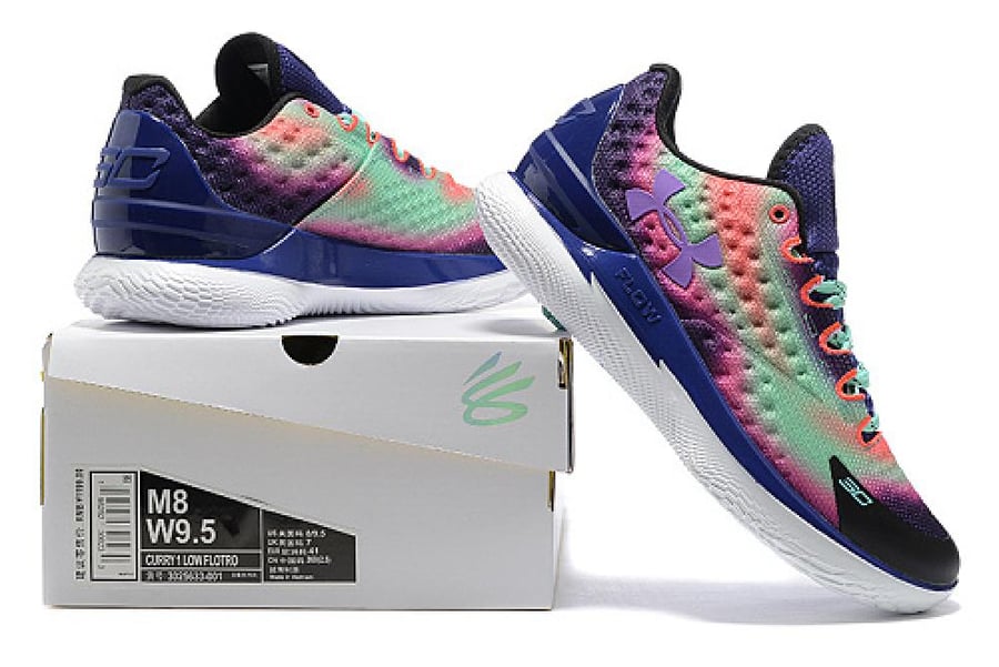 حذاء Under Armour Curry One Low FloRo | أندر آرمر كاري ون لو فلورو