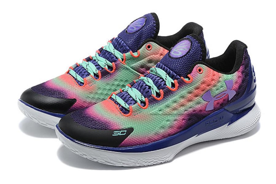 حذاء Under Armour Curry One Low FloRo | أندر آرمر كاري ون لو فلورو