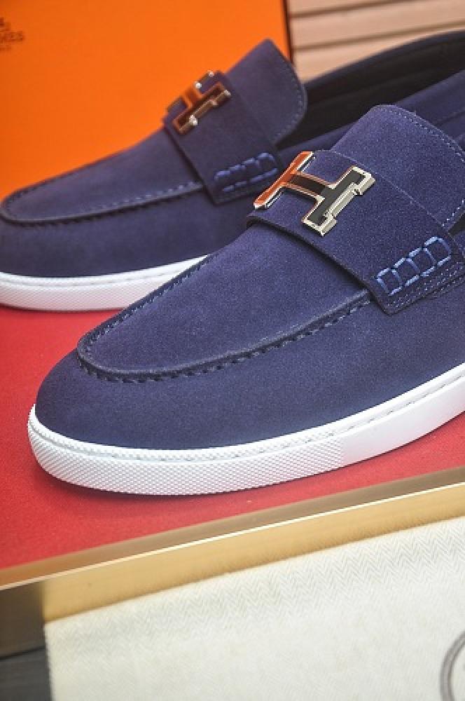 حذاء هيرمس Hermès Suede Loafer