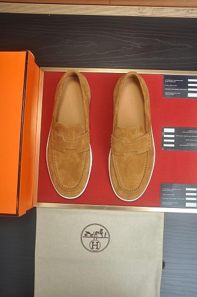 حذاء هيرمس Hermès Suede Loafer