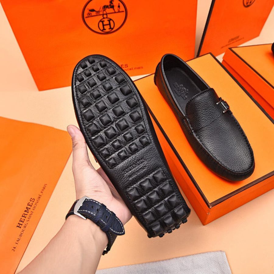 حذاء هيرمس Hermès Suede Loafer