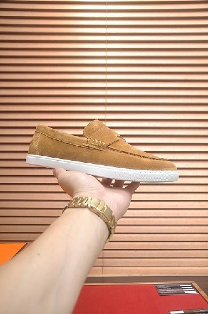 حذاء هيرمس Hermès Suede Loafer