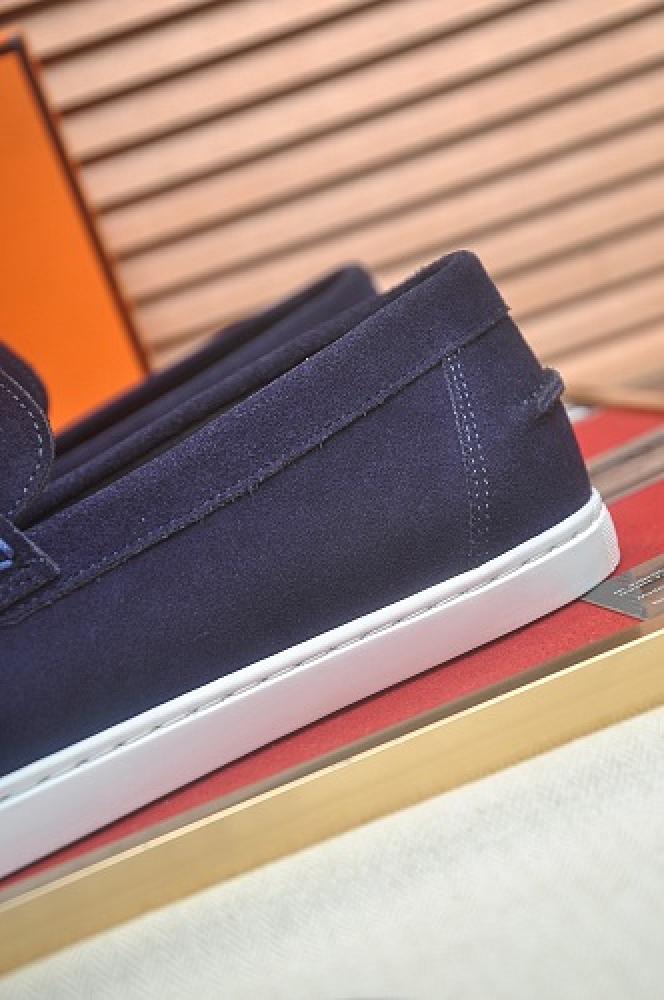 حذاء هيرمس Hermès Suede Loafer