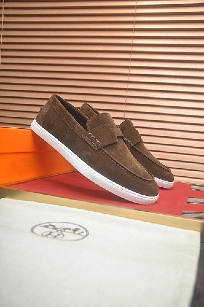 حذاء هيرمس Hermès Suede Loafer