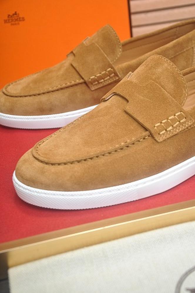 حذاء هيرمس Hermès Suede Loafer