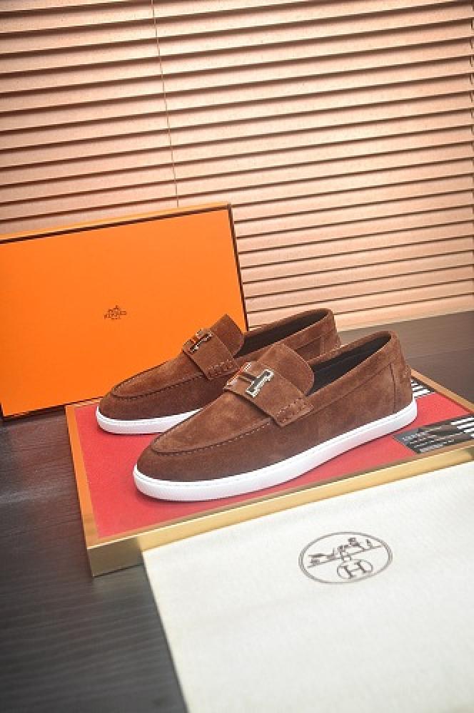 حذاء هيرمس Hermès Suede Loafer