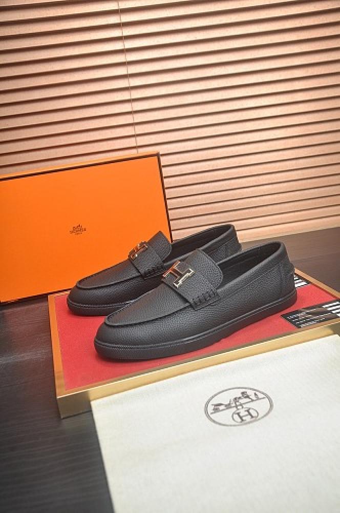 حذاء هيرمس Hermès Suede Loafer