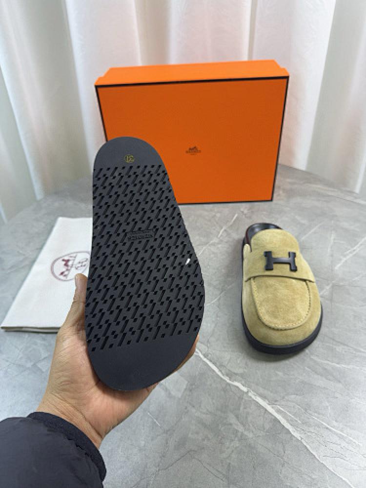 نعال هيرمس Hermès Chypre Suede