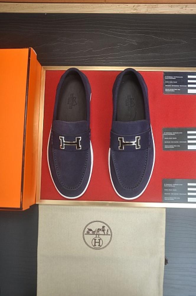 حذاء هيرمس Hermès Suede Loafer