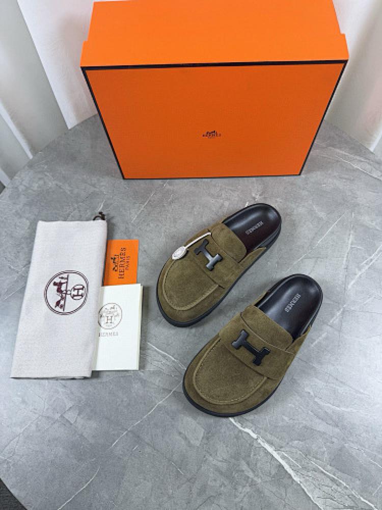 نعال هيرمس Hermès Chypre Suede